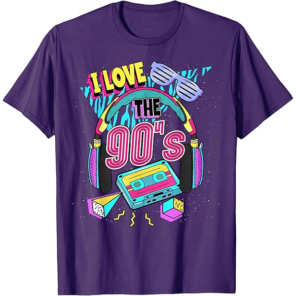 Amazon.com: I Love The 90s T-Shirt : Clothing, Shoes & Jewelry